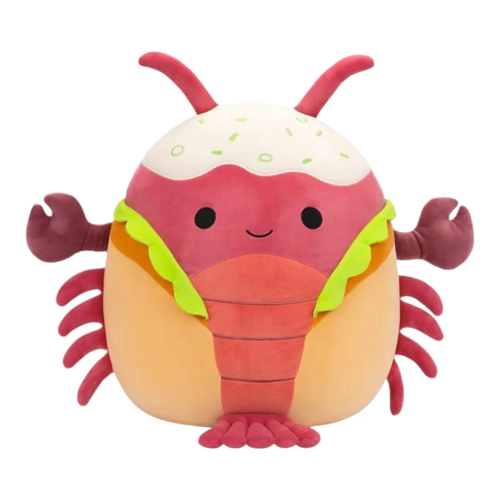 Squishmallows Lorono Lobster‎ Roll Christmas 2024 Plush 16